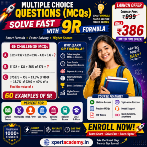 Multiple Choice Questions (MCQs) with 9R formula