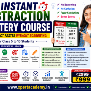 SUBTRACTION MASTERY COURSE